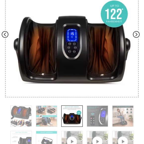 Best Choice Foot Massager Machine - Black - Picture 10 of 12
